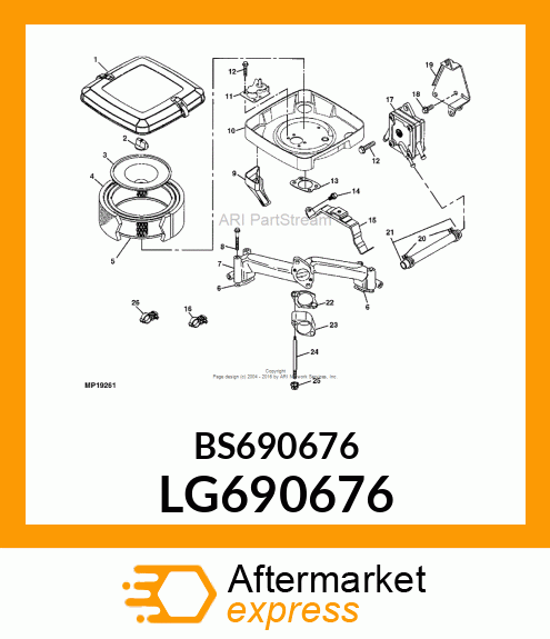 SCREW, HEX LG690676