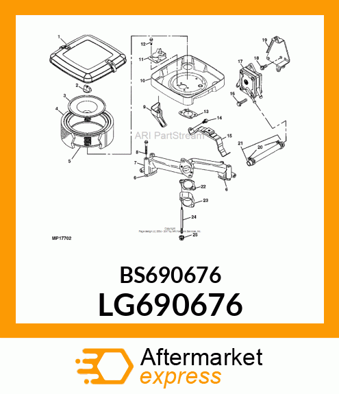 SCREW, HEX LG690676