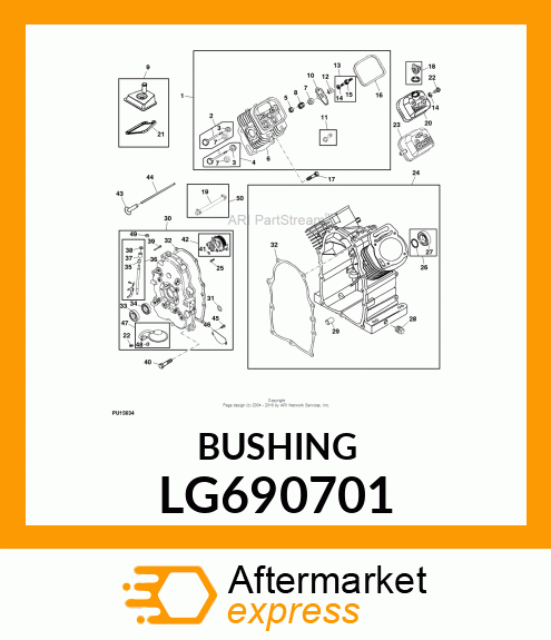 BUSHING, GOVERNOR LG690701