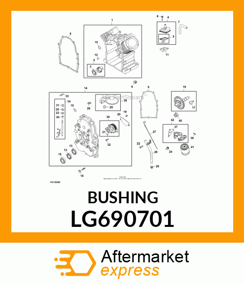 BUSHING, GOVERNOR LG690701