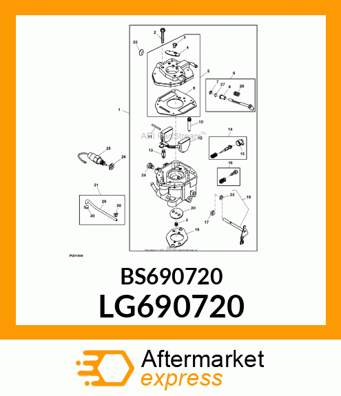 SCREW, SLOTTED LG690720