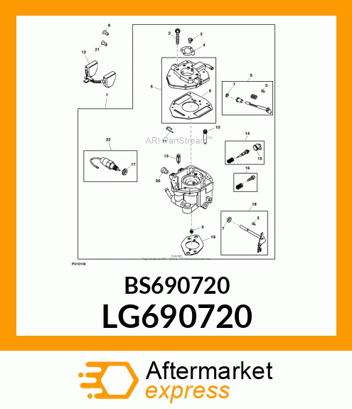 SCREW, SLOTTED LG690720