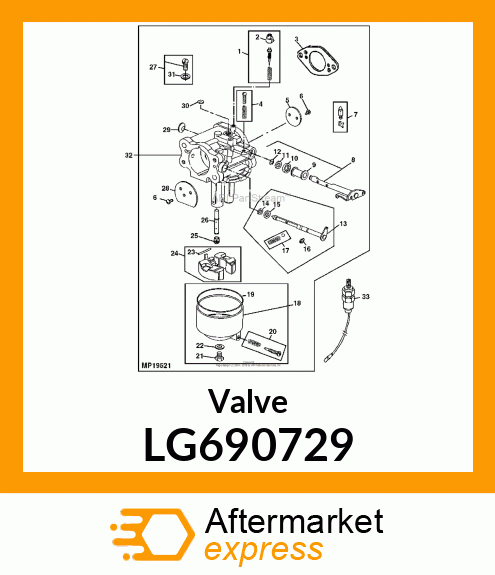 Valve LG690729