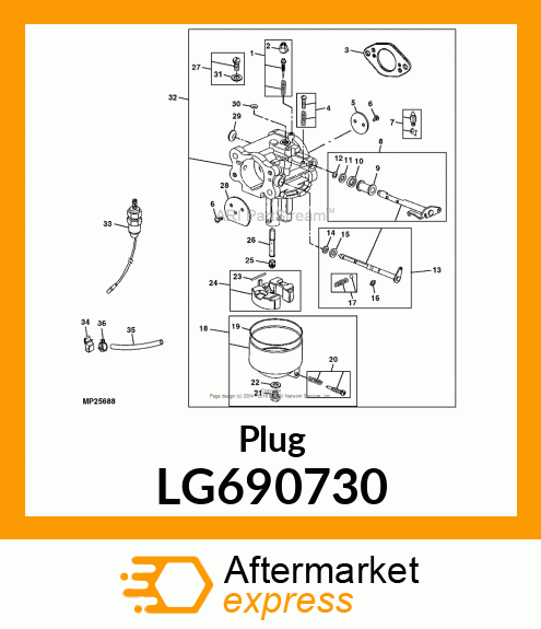 Plug LG690730