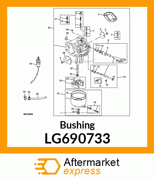 Bushing LG690733