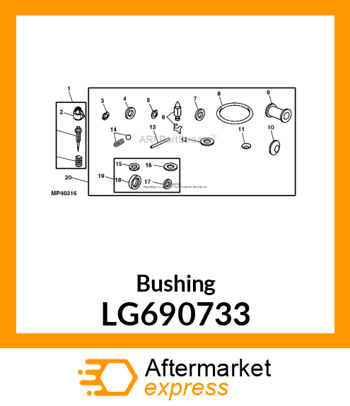 Bushing LG690733