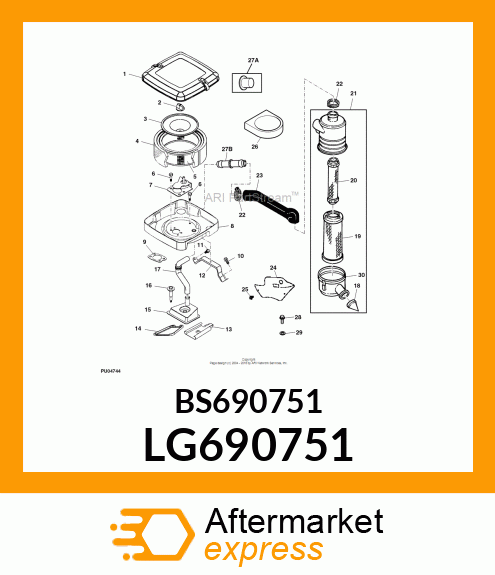 SCREW, SHOULDER LG690751