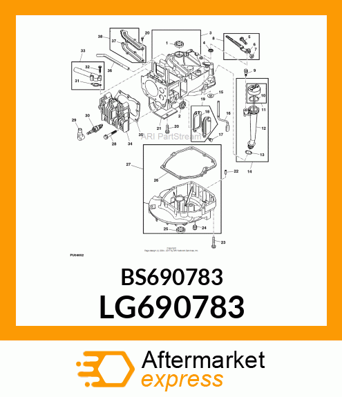 LEVER ASSEMBLY, GOVERNOR LG690783