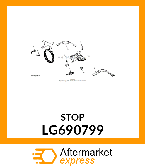 Lubrication Harness LG690799