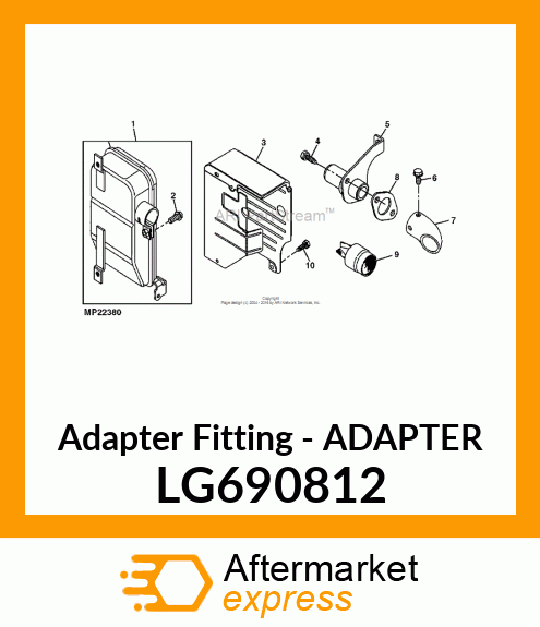 Adapter Fitting LG690812