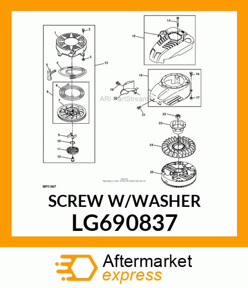 SCREW LG690837