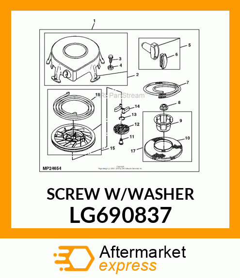 SCREW LG690837