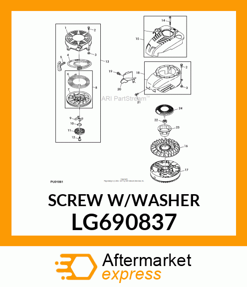 SCREW LG690837