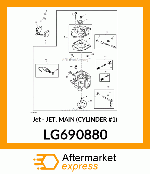 Jet - JET, MAIN (CYLINDER #1) LG690880