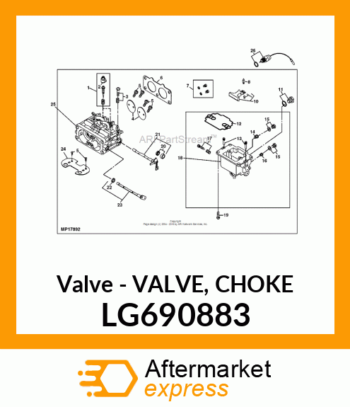 Valve LG690883