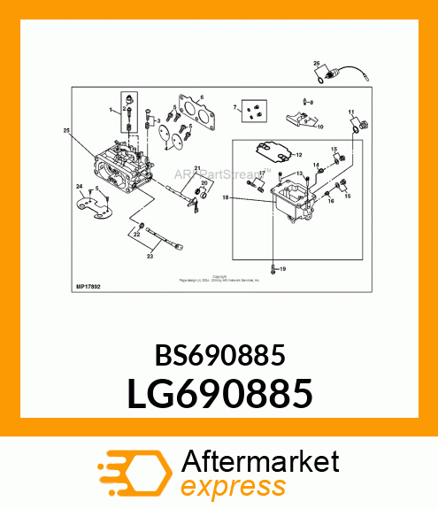 Screw LG690885