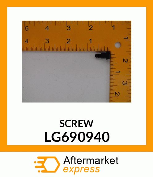 SCREW, HEX HEAD LG690940