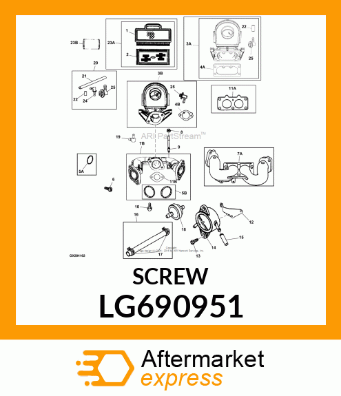 STUD, CARBURETOR MOUNT LG690951