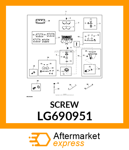 STUD, CARBURETOR MOUNT LG690951