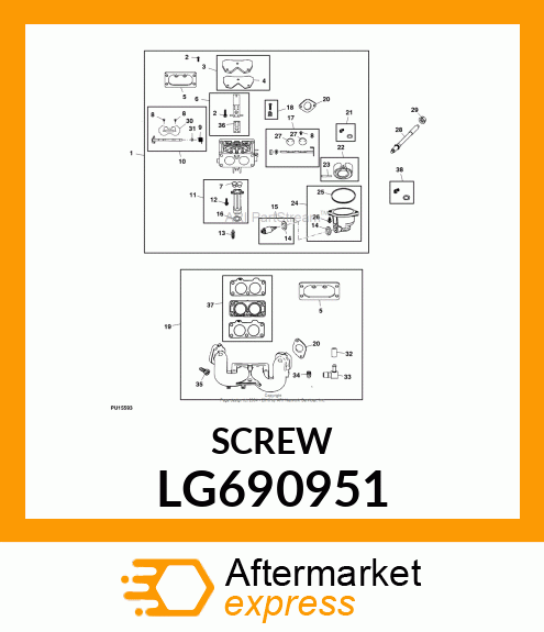 STUD, CARBURETOR MOUNT LG690951