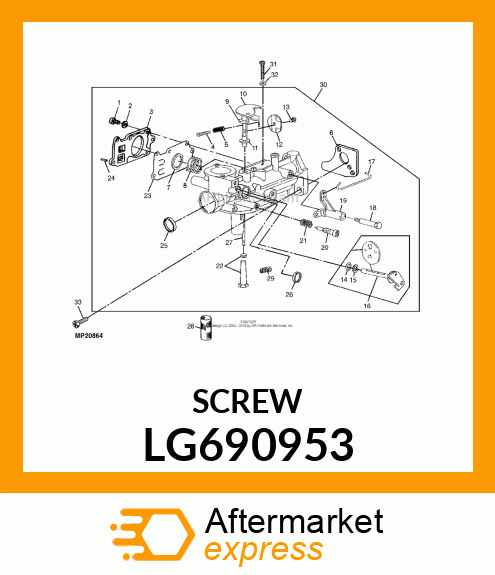 Capscrew LG690953