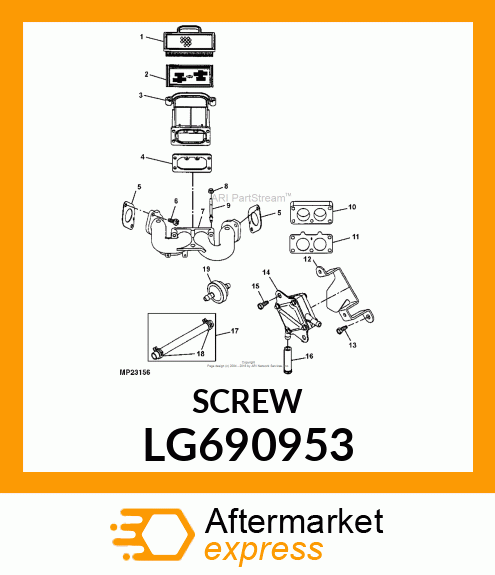 Capscrew LG690953