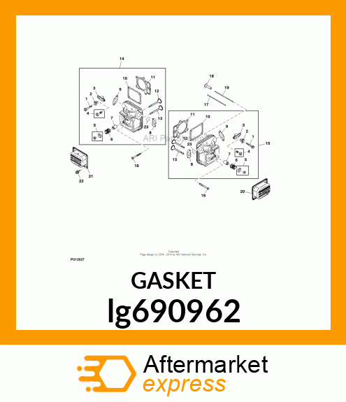 GASKET, CYLINDER HEAD lg690962