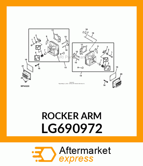 ROCKER ARM LG690972