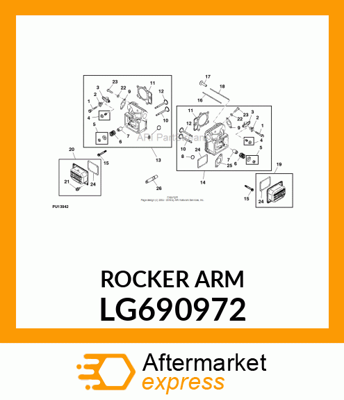 ROCKER ARM LG690972