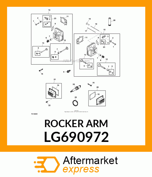 ROCKER ARM LG690972