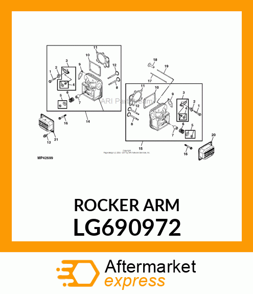 ROCKER ARM LG690972