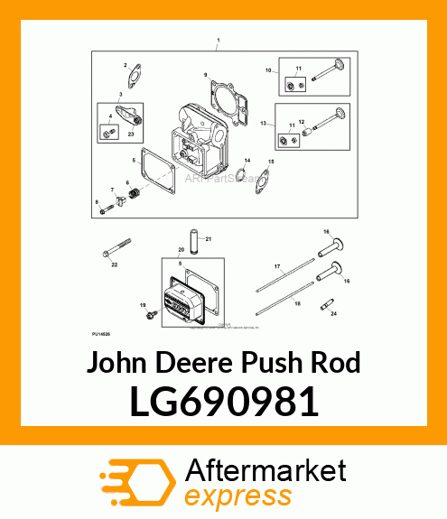 ROD, PUSH (STEEL) LG690981