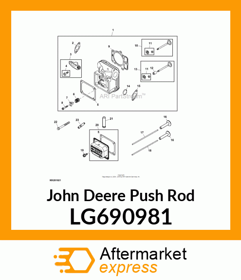 ROD, PUSH (STEEL) LG690981