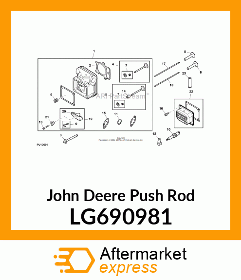 ROD, PUSH (STEEL) LG690981