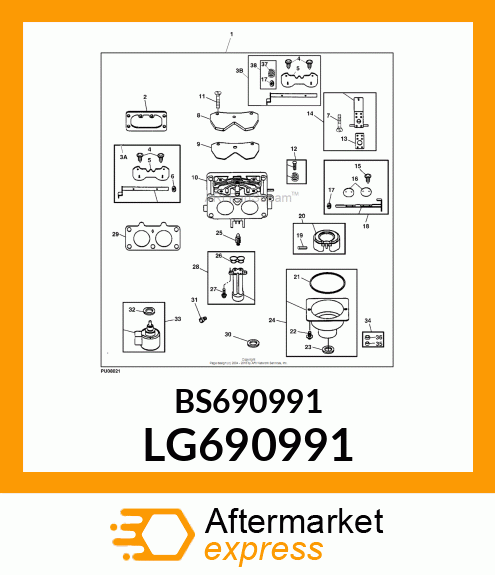 SCREW, HEX LG690991