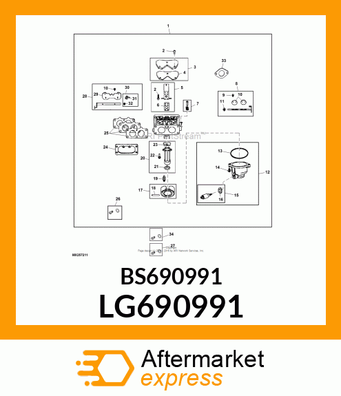 SCREW, HEX LG690991