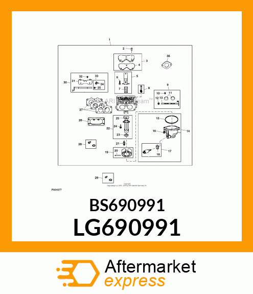 SCREW, HEX LG690991