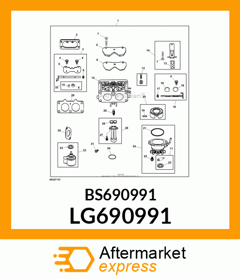 SCREW, HEX LG690991