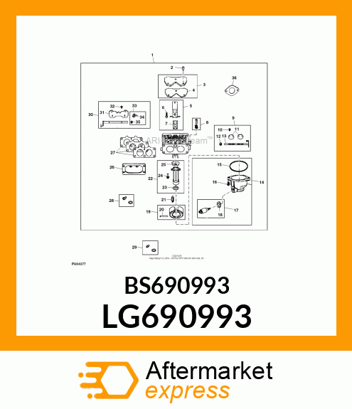 VALVE, THROTTLE LG690993