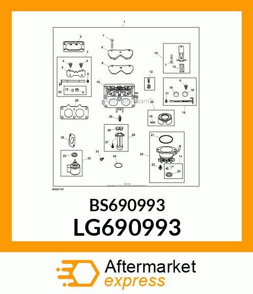 VALVE, THROTTLE LG690993