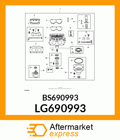 VALVE, THROTTLE LG690993