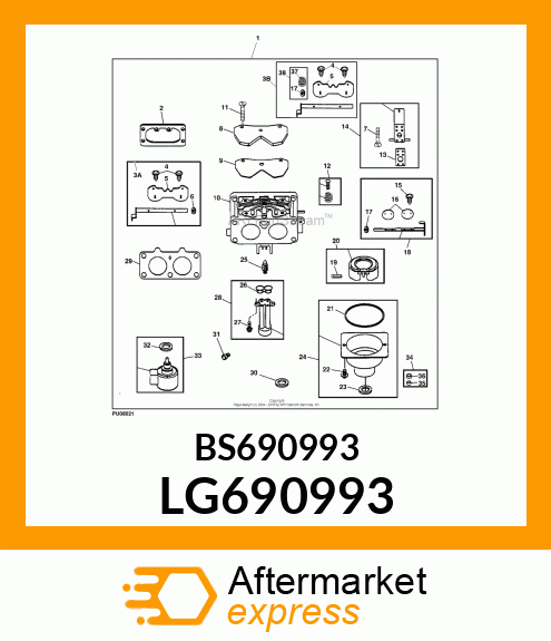 VALVE, THROTTLE LG690993