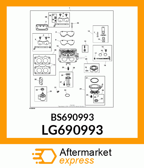 VALVE, THROTTLE LG690993