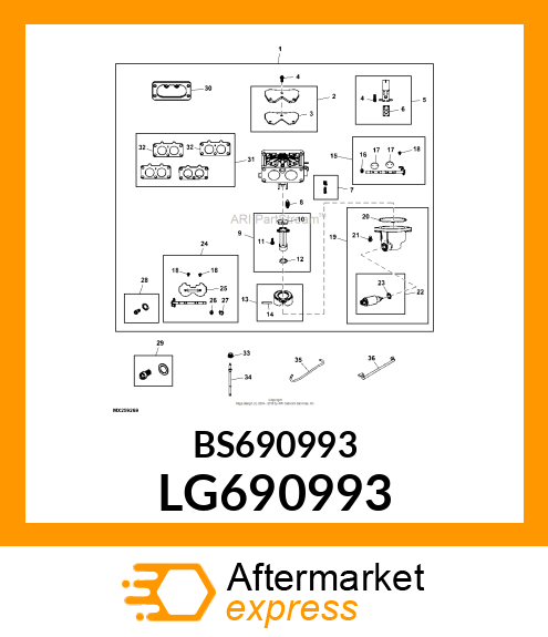 VALVE, THROTTLE LG690993