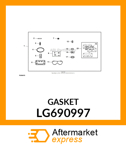 WASHER, SEAL LG690997