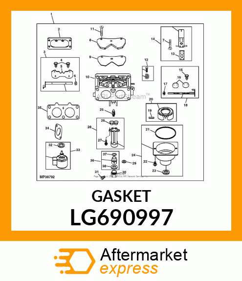 WASHER, SEAL LG690997