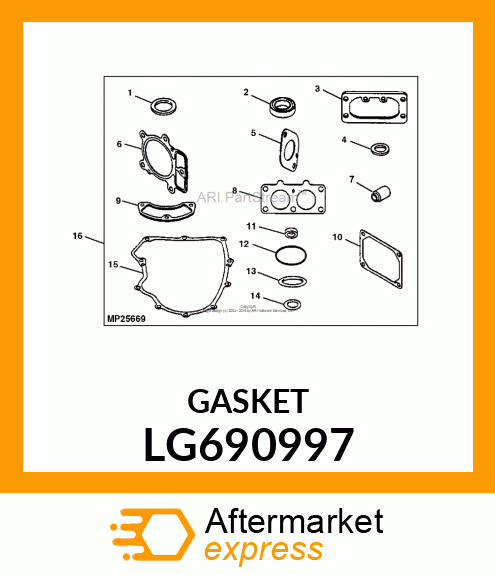 WASHER, SEAL LG690997