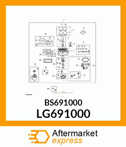 SEAL, THROTTLE SHAFT LG691000