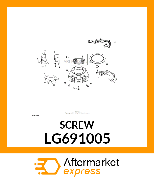 SCREW LG691005