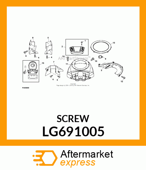 SCREW LG691005